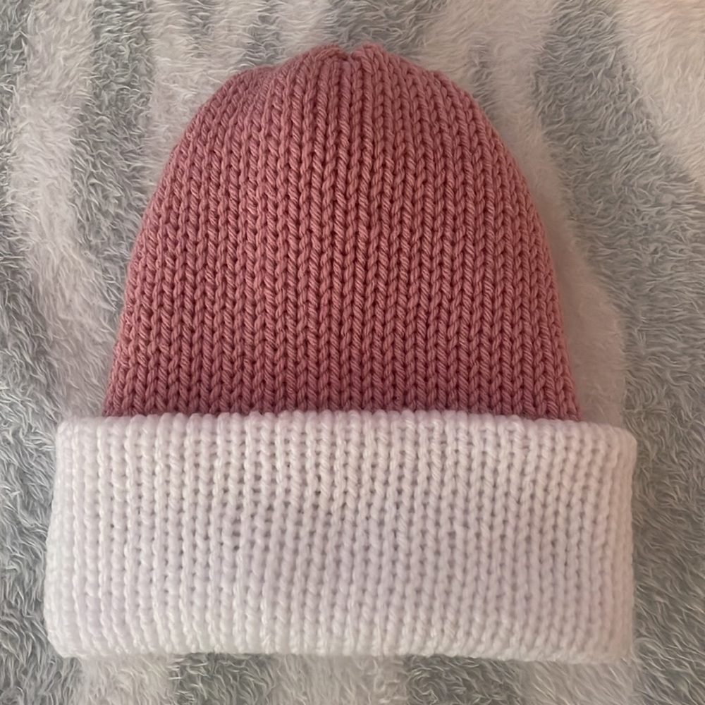 handmade knit beanie